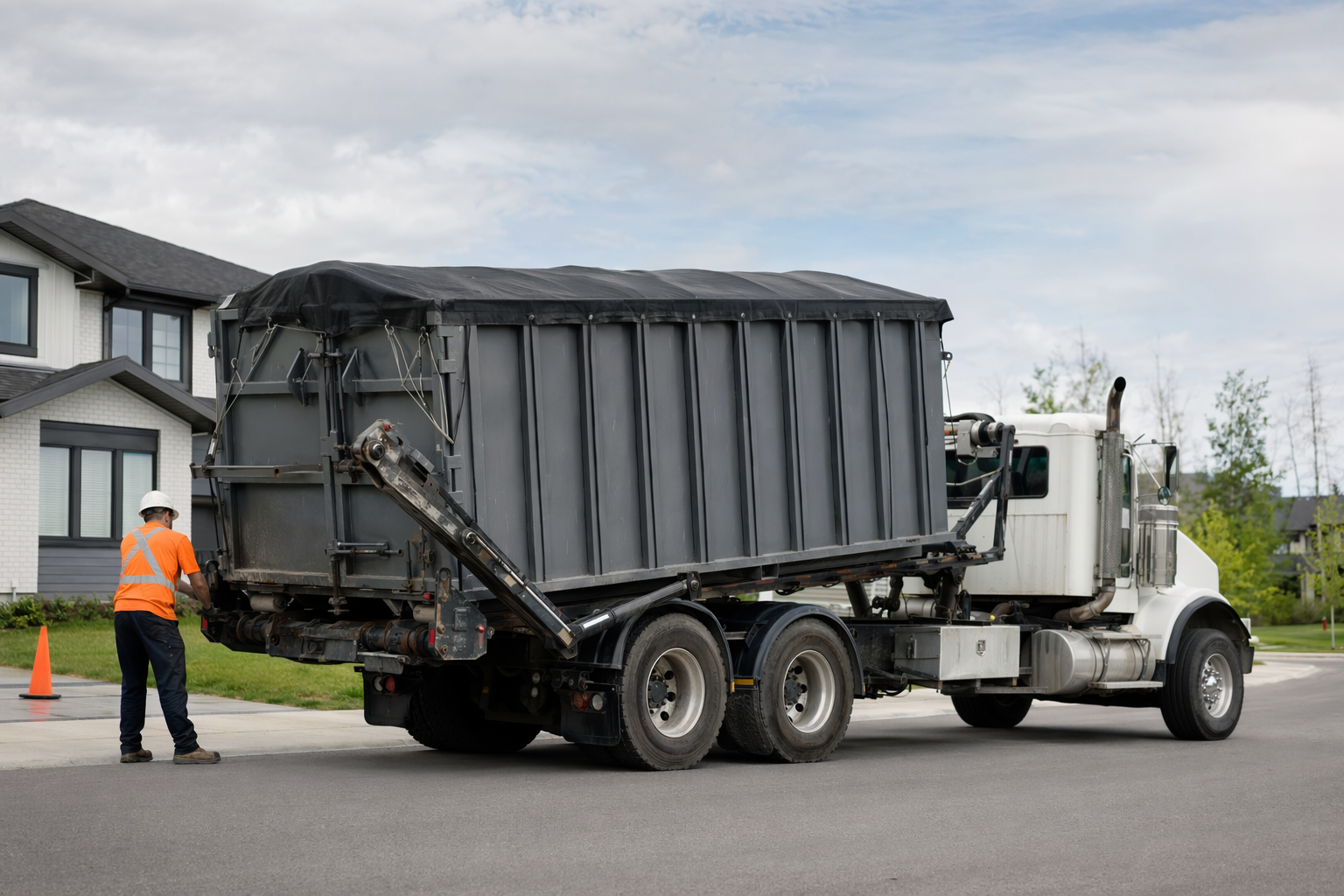How to get matched with a licensed local hauler