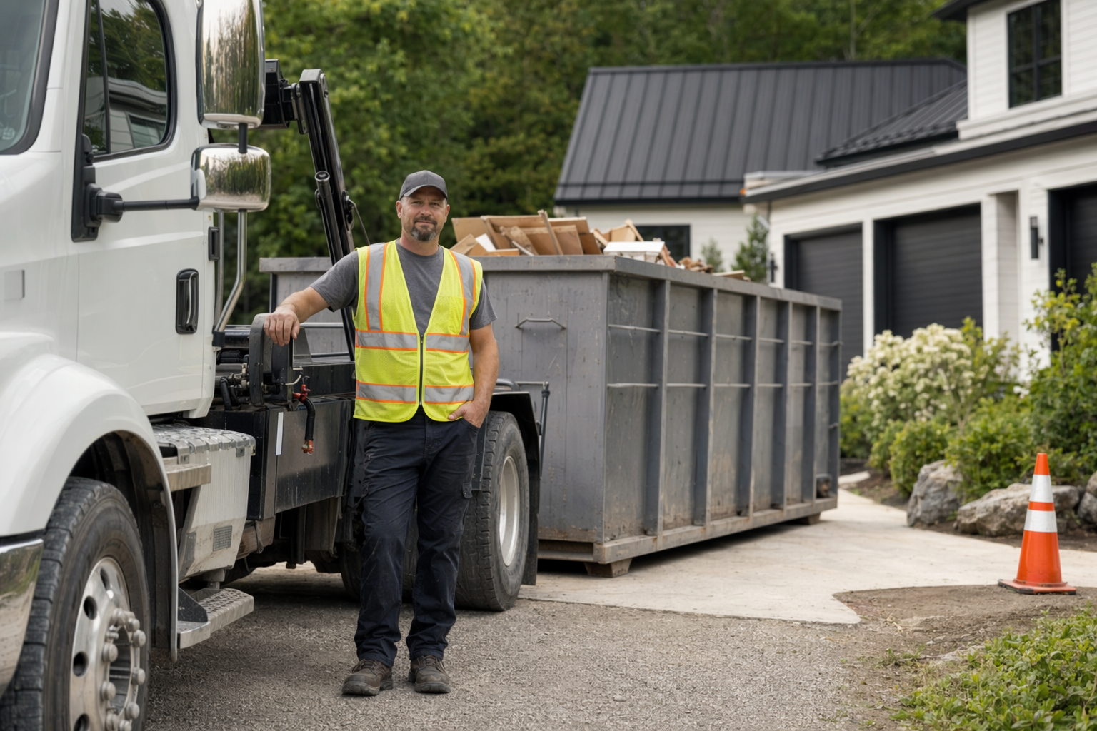 How BinRoute helps you get matched with a local hauler